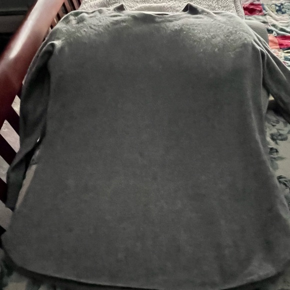 Soft dove gray cashmere tunic - Picture 3 of 8